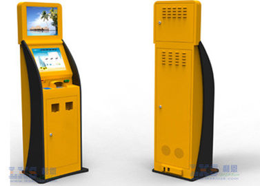 Infrared / SAW Touch Screen ATM Kiosk With Webcam Payment Terminal Cash Machine
