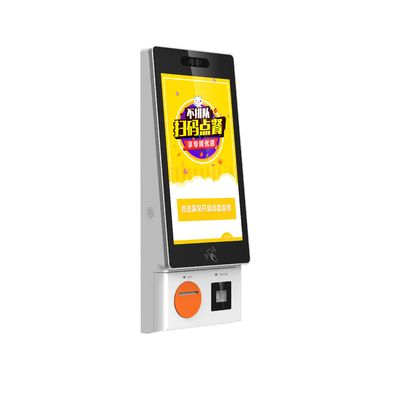 27 Inch Restaurant LCD Food Ordering Self Service Touch Screen Bill Payment Kiosk Machine