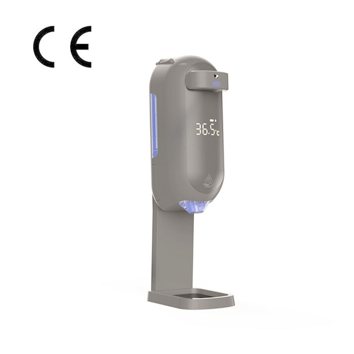Wall Mounted Soap Gel Dispenser Temperature Measurement Integrated Measuring Touchless