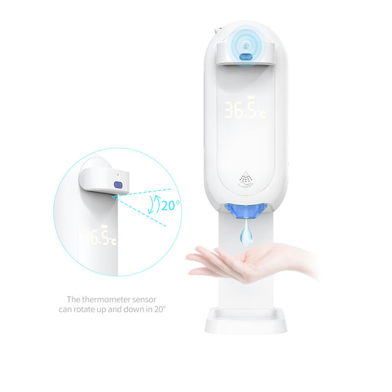 K9 Pro Intelligent Automatic Soap Alcohol Gel Hand Dispenser with Thermometer