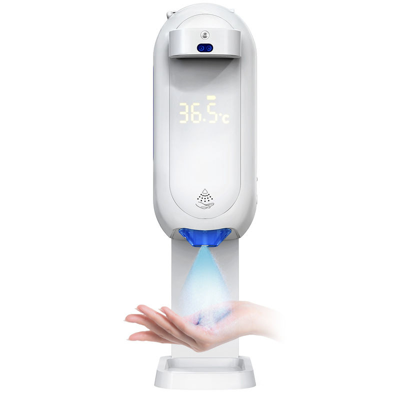 Touchless Hand Sanitizer L5 Plus Automatic Alcohol Spray Soap Dispenser Thermometer