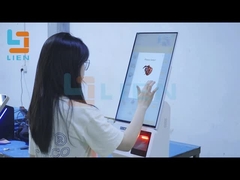 21Termal yazıcı ve QR tarayıcı ile 5 inçlik kendiliğinden sipariş makinesi.