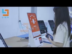 LIEN Kiosk Sistemi'ni seçin 21.5 inçlik İş akışlarını basitleştirmek için kendiliğinden ödeme kioskları Zamanınızı tasarruf edin.