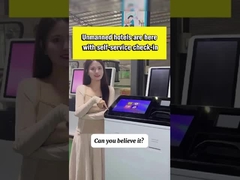 İnsansız otel kendi kendine hizmet verileme makinesi