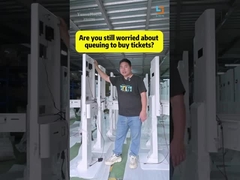Self servis sıra bilet kiosk