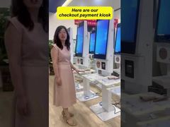 Süpermarket için self servis ödeme ödeme kiosku