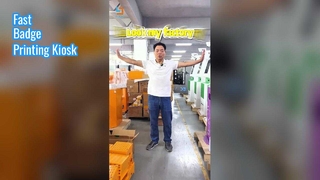 Kişisel Rozet Kiosk Hızlı Etkinlik Girişi