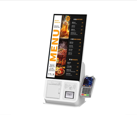 Self Service POS Kiosk, PC'de Printer QR Kod Tarayıcısı ile İnşaa Edildi