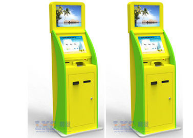 Windows XP LCD Sağlık Kiosk Dijital Fatura Ödeme Makinesi OEM Ücretsiz Ayakta