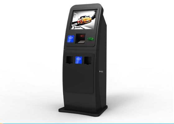 Para ya da banka kartı okuyucu ödeme kabul ile tıbbi bakım sağlık kiosk