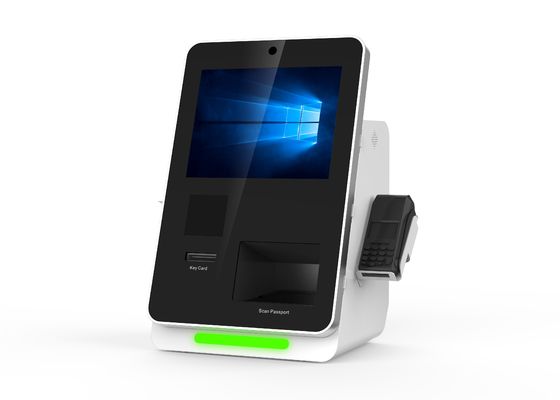 Android OS Windows Sistemi Self Servis Ödeme Makinesi Otel için 15 İnç