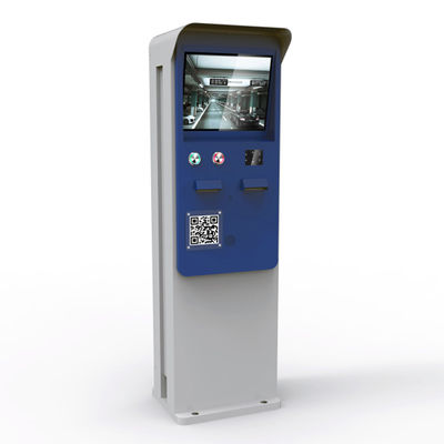 Açık Hat ETCP Benzinli Otopark Ödeme Kiosk 17 inç TFT LCD Dokunmatik Ekran