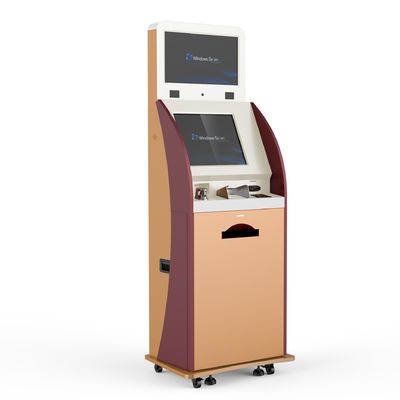 Serbest Daimi Dokunmatik Ekran Hastane Kendi Laboratuar Baskı Ödeme Kiosk 19 İnç