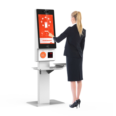 MSR / IC / NFC Kart Okuyucu Çoklu Fonksiyonlu Self Servis Ödeme Kiosku